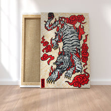 Load image into Gallery viewer, Original Art Print - "Byakko" (White Tiger) - KamonSherriff