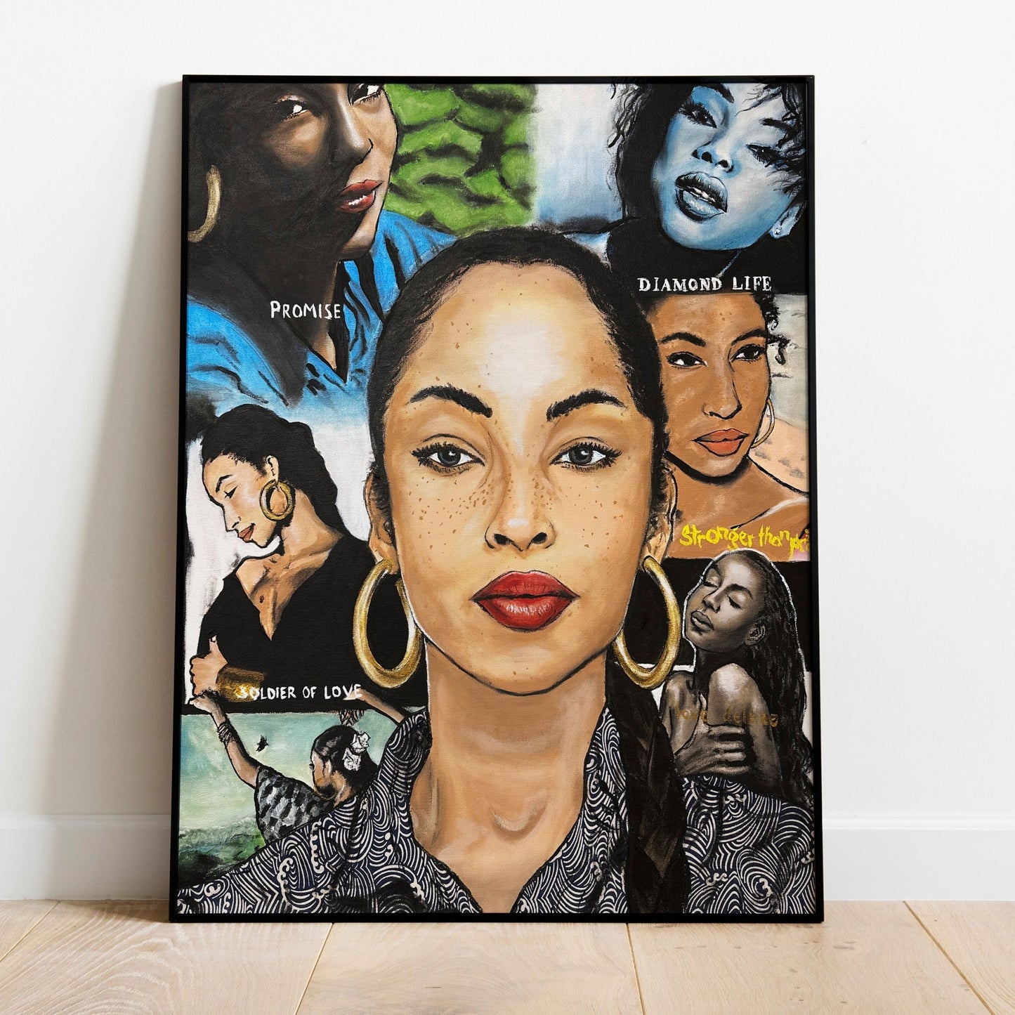 Original Art Print - "Sade Adu" - KamonSherriff