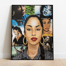 Load image into Gallery viewer, Original Art Print - "Sade Adu" - KamonSherriff