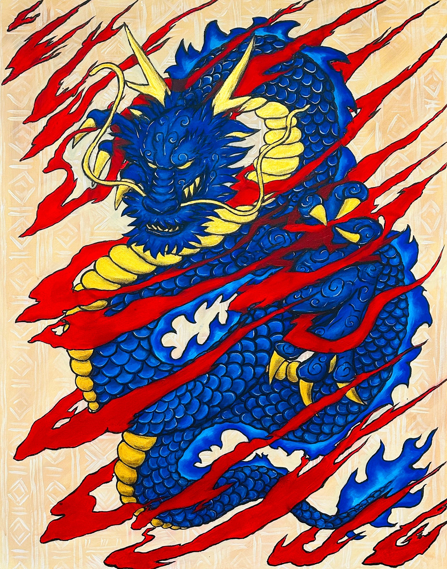 Original Artwork - "Blue Dragon"