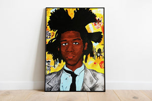 Original Art Print - "Basquiat" - KamonSherriff