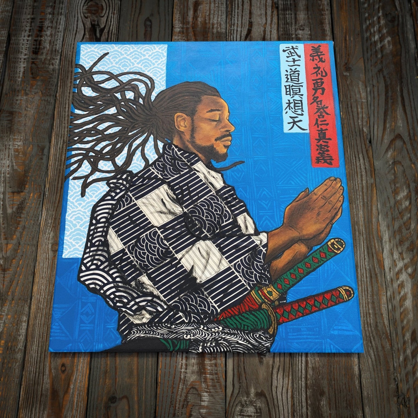 Original Art Print - "Bushido" - KamonSherriff