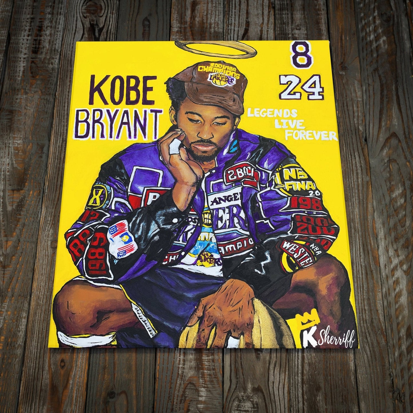Original Art Print - "Kobe Bryant" - KamonSherriff