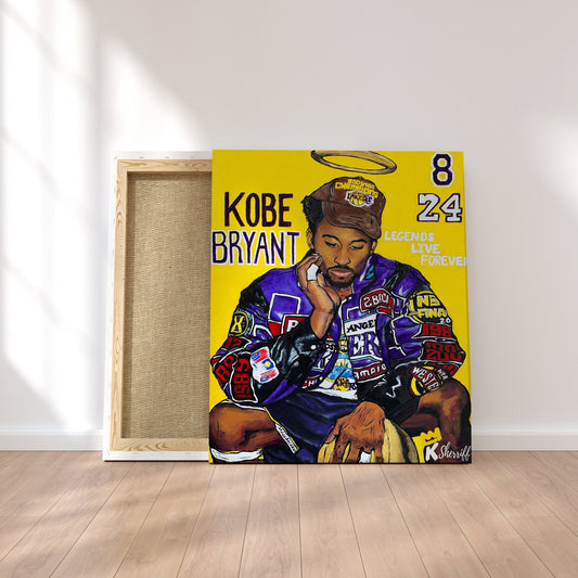 Original Art Print - "Kobe Bryant" - KamonSherriff