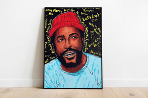 Original Art Print - "Marvin Gaye" - KamonSherriff