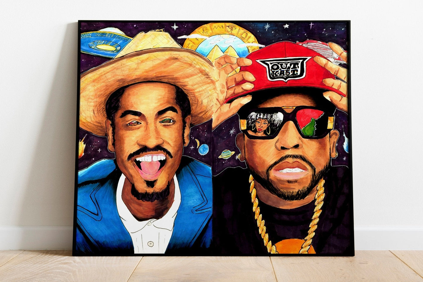 Original Art Print - "OutKast" - KamonSherriff