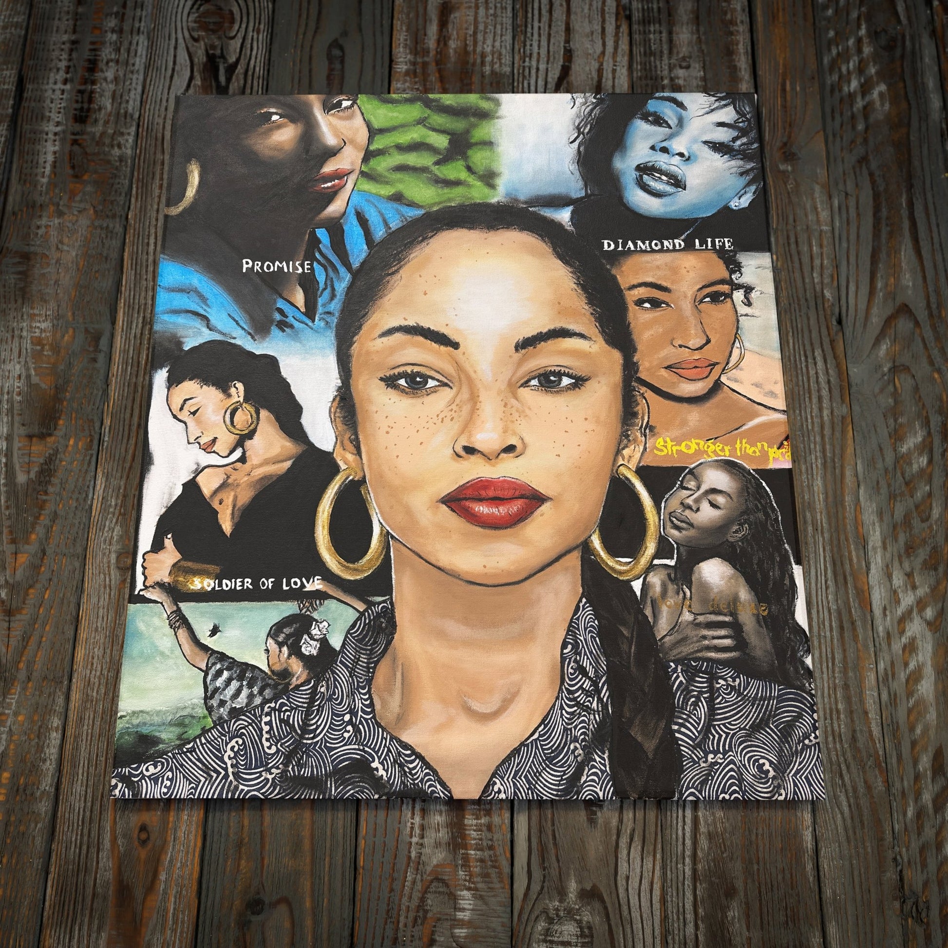 Original Art Print - "Sade Adu" - KamonSherriff
