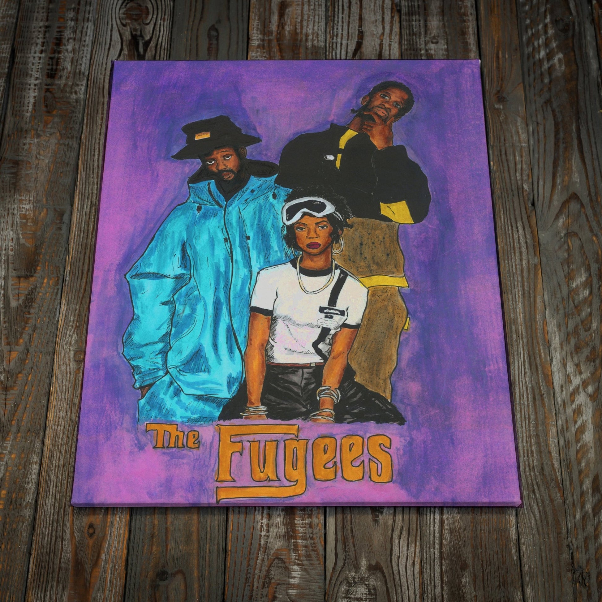 Original Art Print - "The Fugees" - KamonSherriff