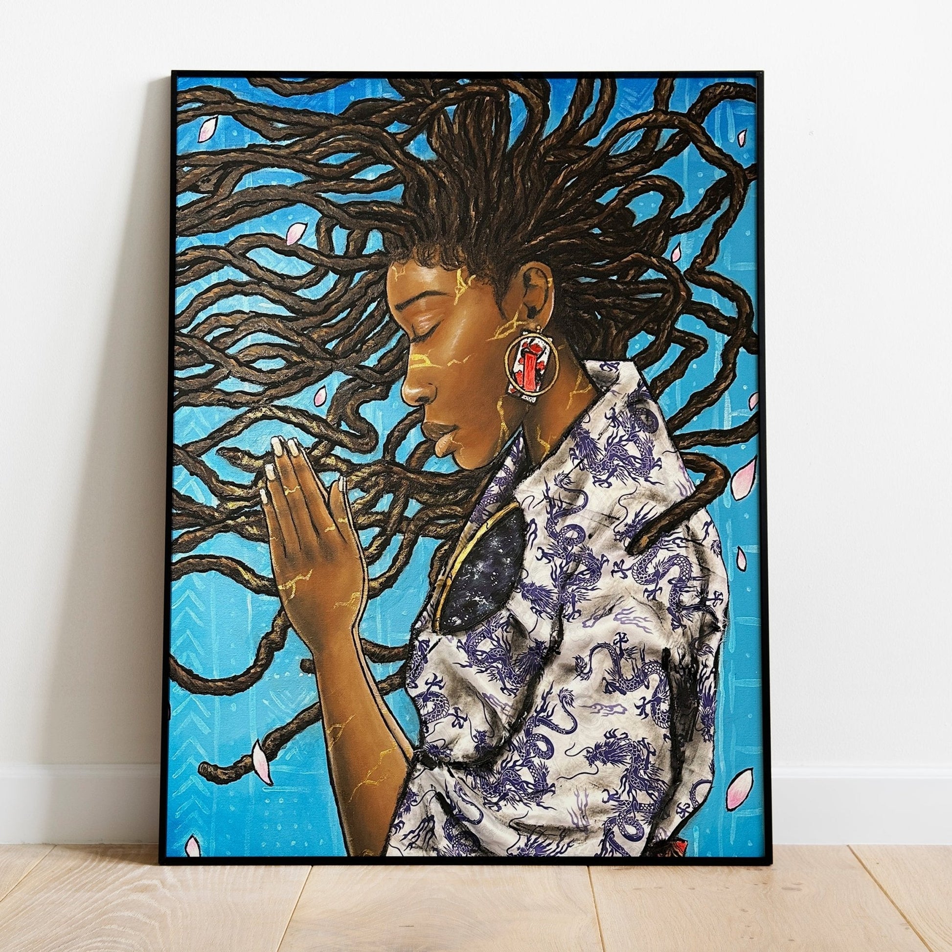 Original Art Print - "What's in a Prayer?" - KamonSherriff