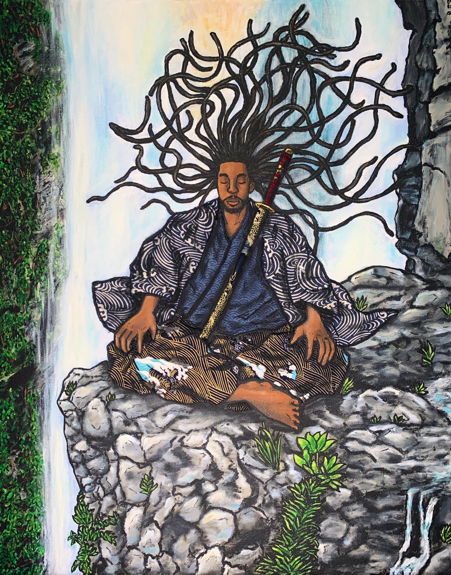 Original Artwork - "Waterfall"